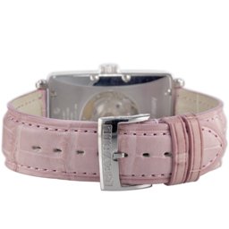 Gevril Ladies 6208RV Avenue of the Americas Glamour Automatic Pink Diamond Watch - Back View