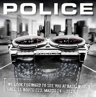 Come See the New POLICE STORM Jewelry at BASELWORLD 2011