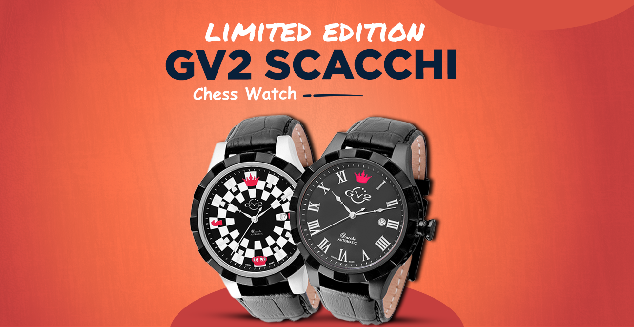 Limited Edition GV2 Scacchi Chess Watch