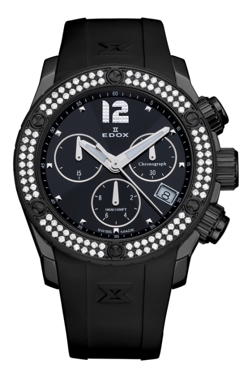 Edox Ladies 10403 37ND NIN Limited Edition Class-1 Chronolady Luxury Chronograph Watch