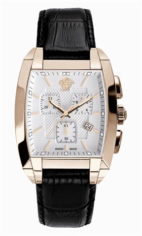 Versace Watch Men's Watch Reve Rose Gold Water Resistant Swiss Made