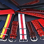 Leather and Textile Watch Straps