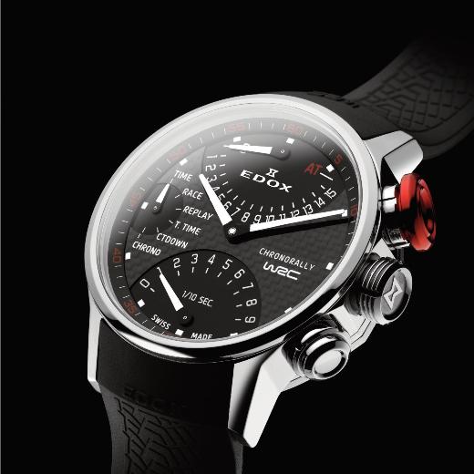 Edox Mens 36001 3 NIN WRC Cronorally Luxury Chronograph Watch