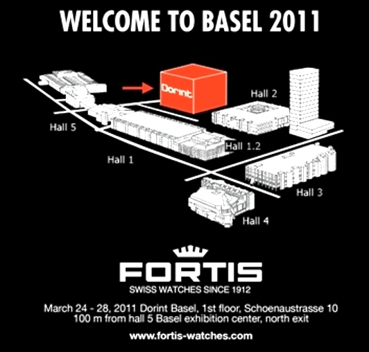 Fortis Watches in Basel - March 24-31, Dorint Basel