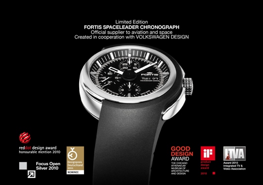 Fortis Watches in Basel - March 24-31, Award Winning Fortis Spaceleader Chronograph