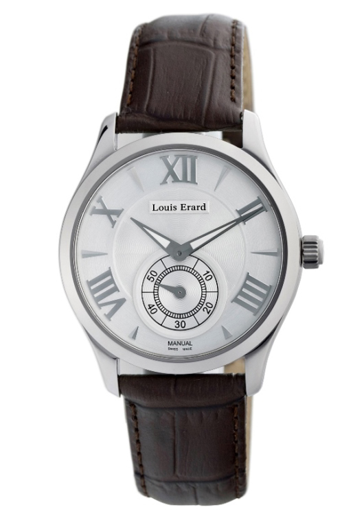 Watch Louis Erard 1931 Chronographe 44 mm  1931 78 228 AS 11 Steel -  Leather Bracelet