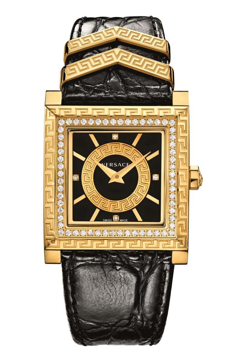 Versace V Essential - watch - Gold / Black - VEJ400221 – Altivo