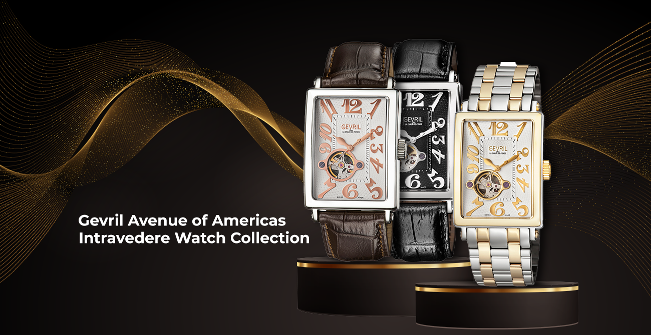 Stylish Gevril Avenue of Americas Mezzo Watch Collection